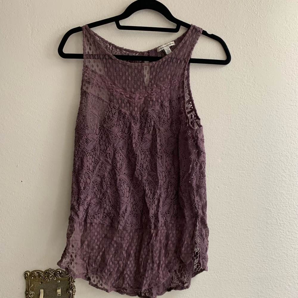 Lace tank